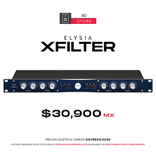 Elysia Xfilter Ecualizador Paramétrico Estéreo