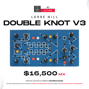 Lorre Mill Double Knot V3 Sintetizador Semi Modular