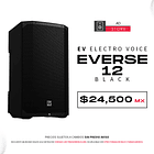 EV Electro Voice Everse 12 Black Bocina Activa Con Bateria 1