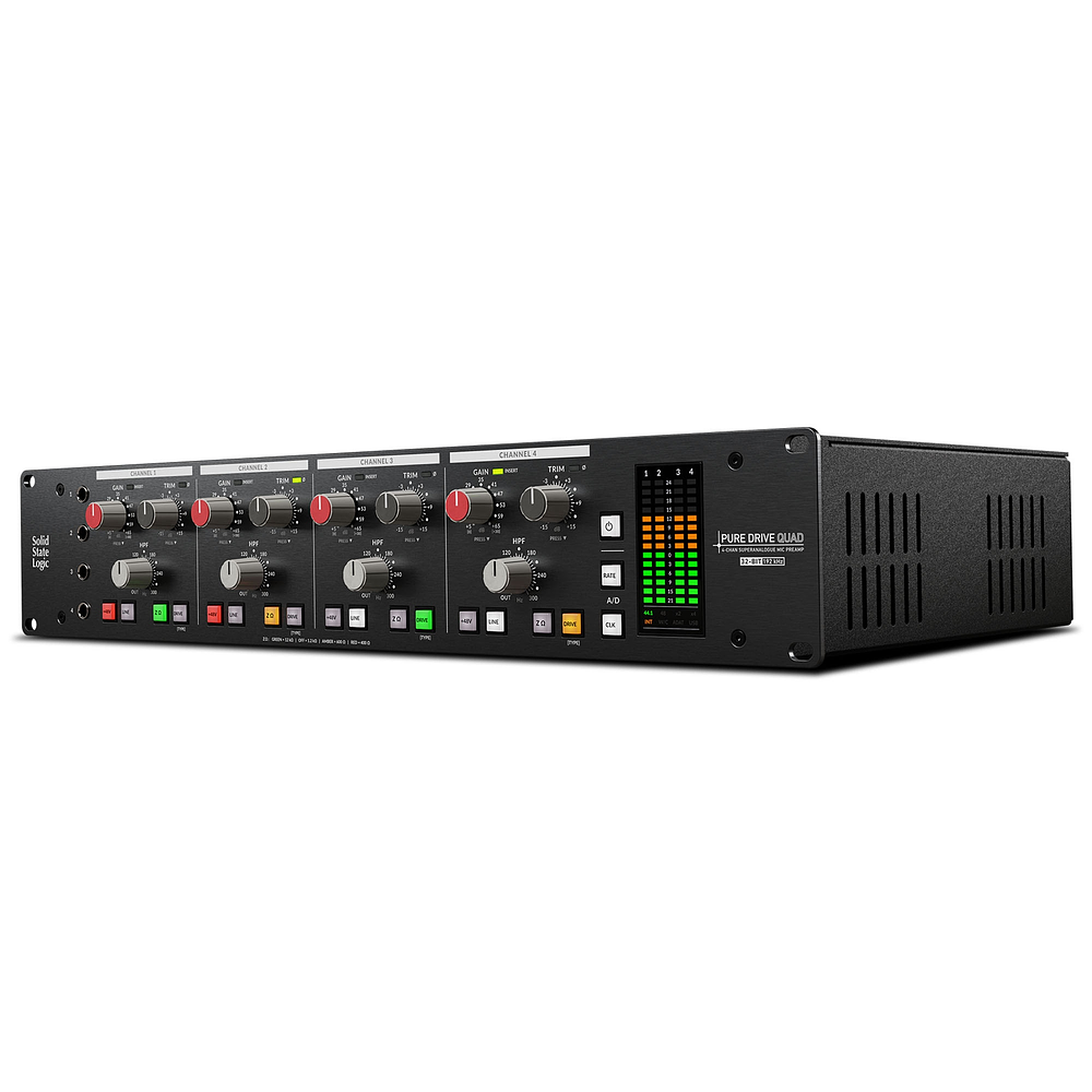 SSL Solid State Logic PureDrive Quad Preamplificador de 4 Canales  4