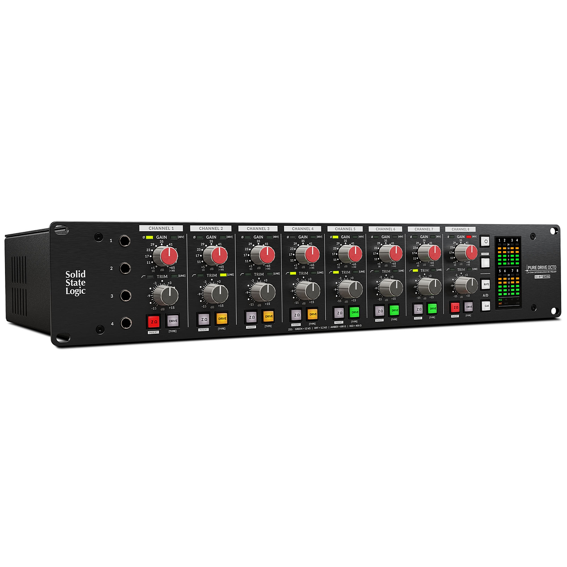 SSL Solid State Logic Pure Drive Octo Preamplificador de 8 Canales 3