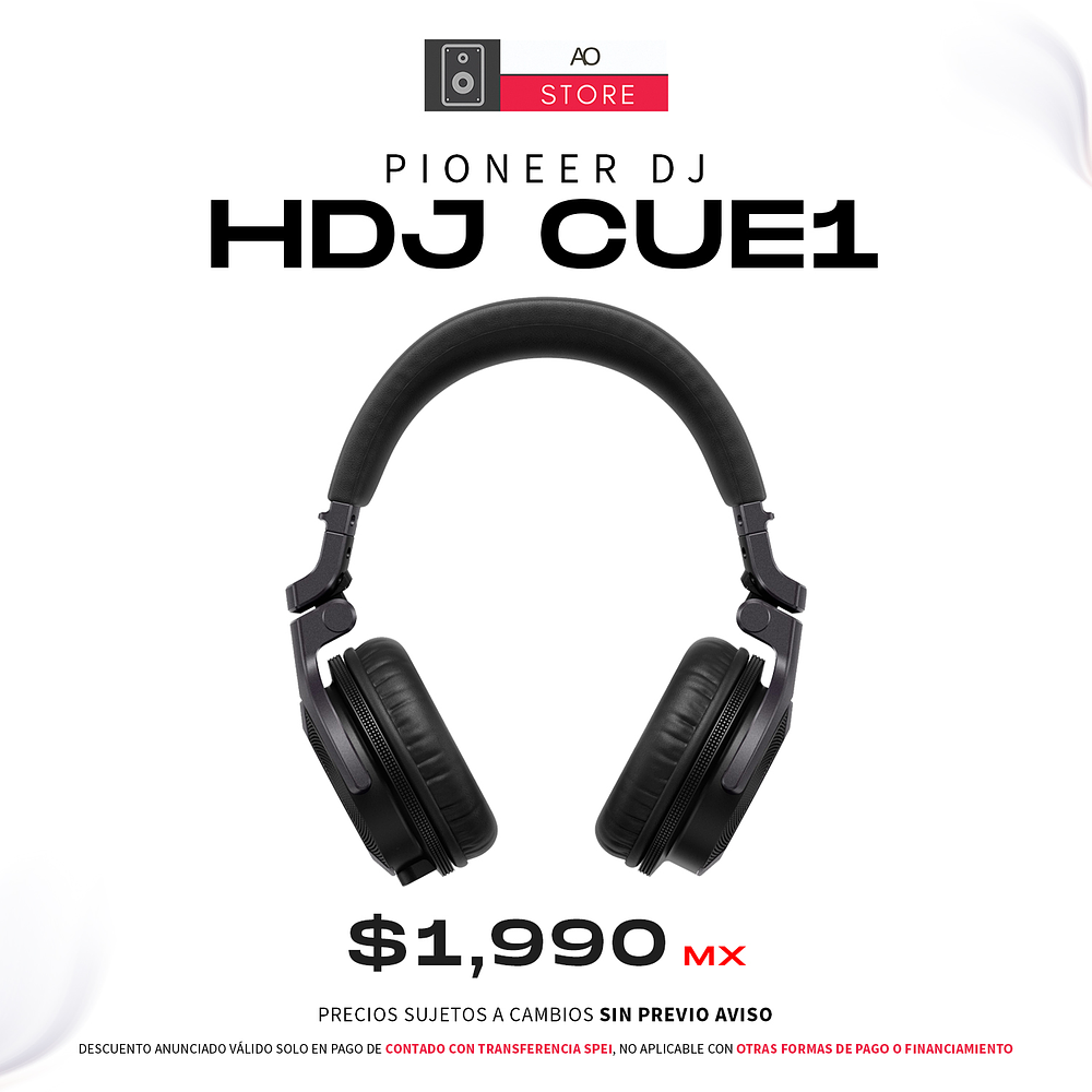 Pioneer DJ HDJ CUE1 Audífonos 1