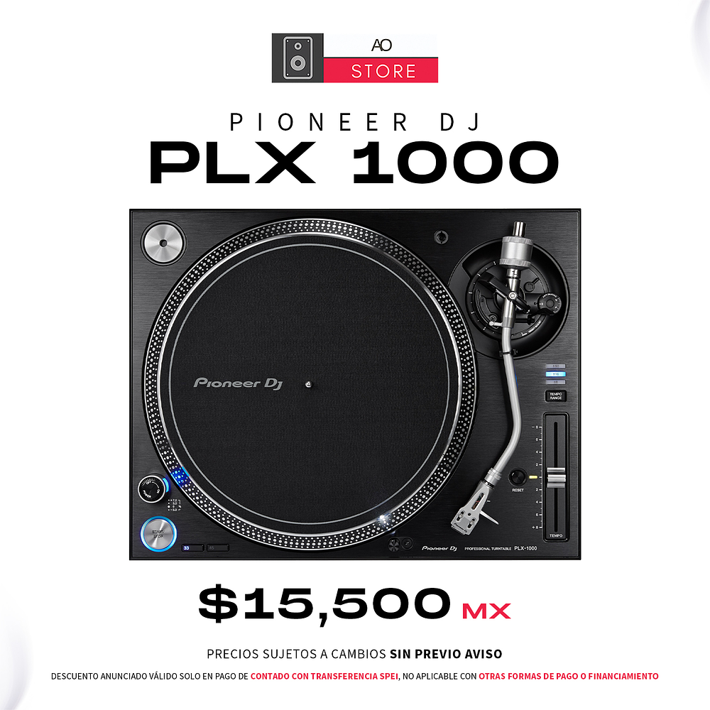 Pioneer DJ PLX 1000 Tornamesa Para Dj 1