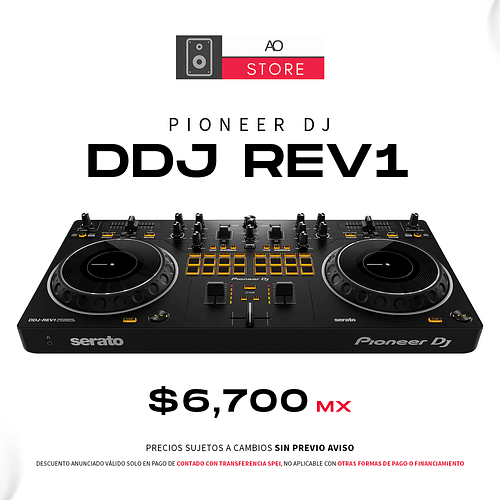 Pioneer DJ DDJ REV1 Controladora