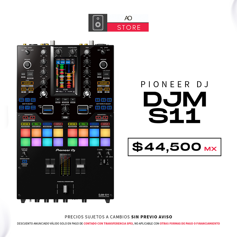 Pioneer DJ DJM S11 Mezcladora Para Dj 1