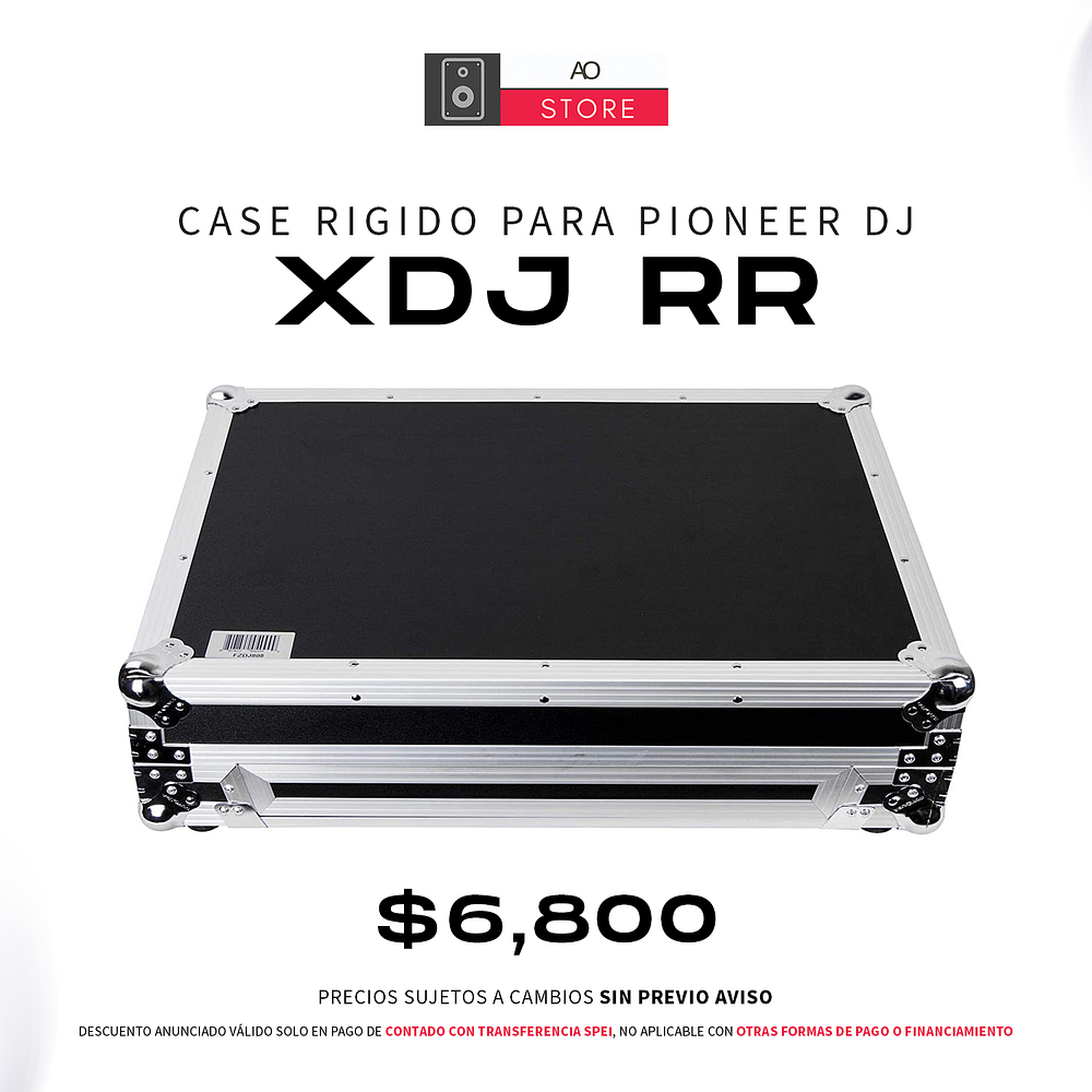Case para Pioneer DJ XDJ RR de Transporte Rígido 1