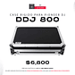 Case para Pioneer DJ DDJ 800 de Transporte Rígido - Miniatura 1