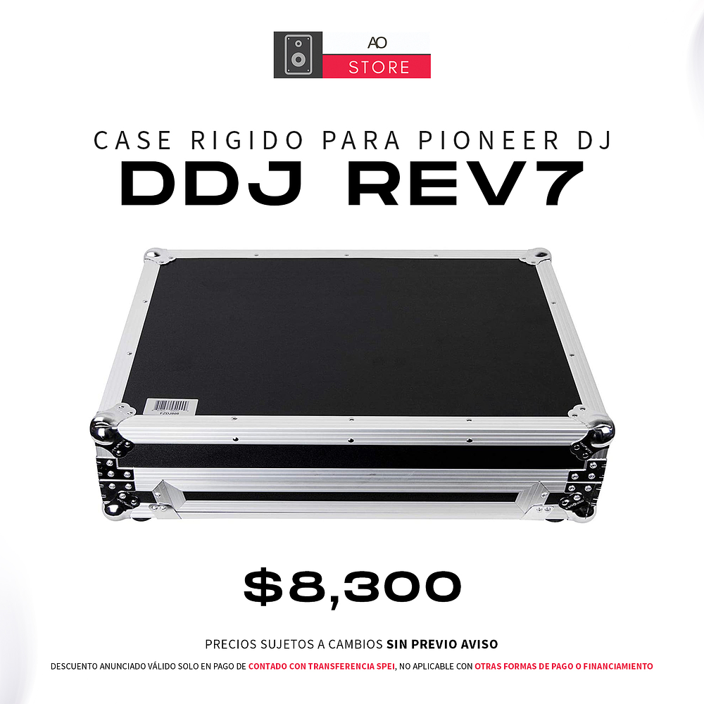 Case para Pioneer DJ DDJ REV7 de Transporte Rígido 1
