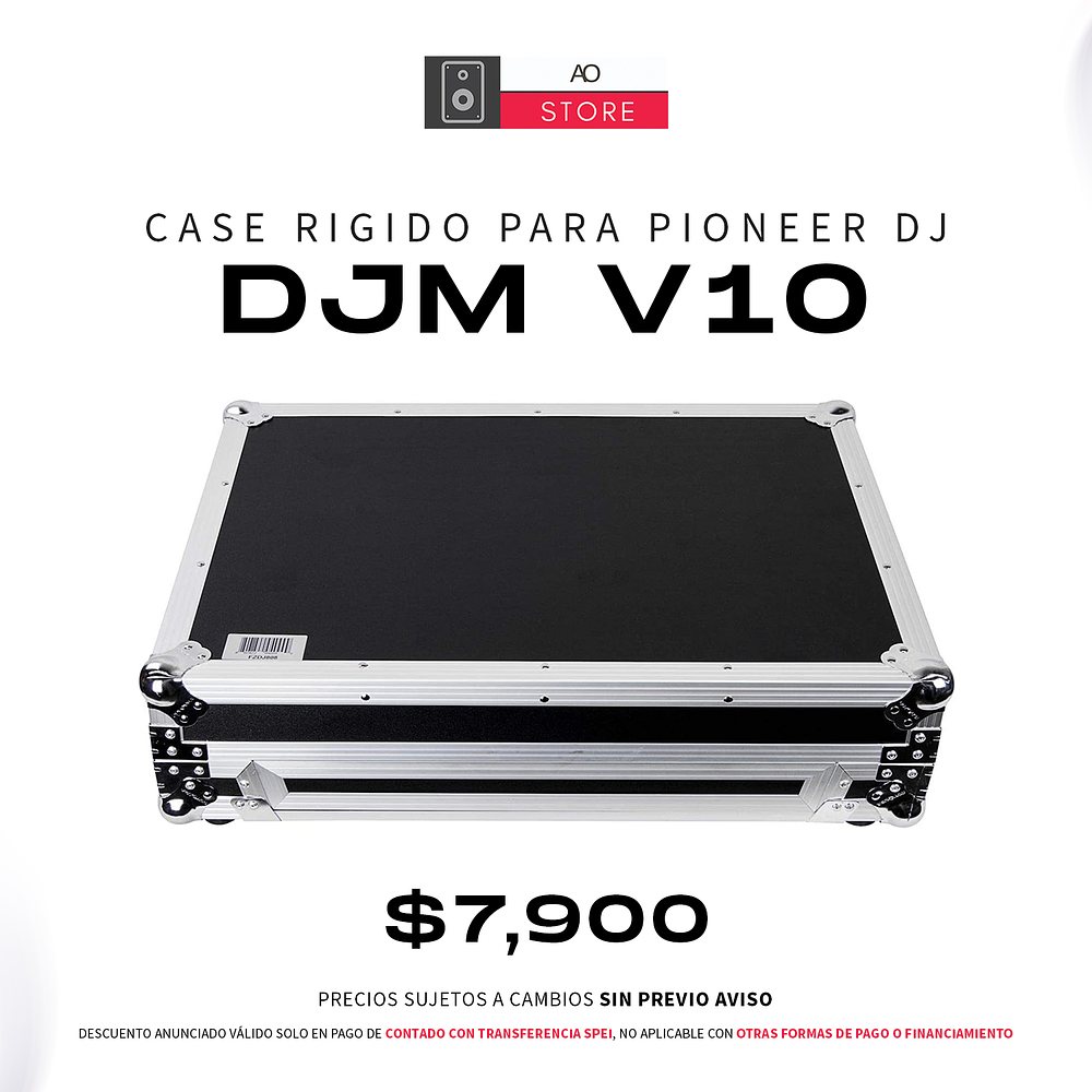 Case para Pioneer DJ DJM V10 de Transporte Rígido 1