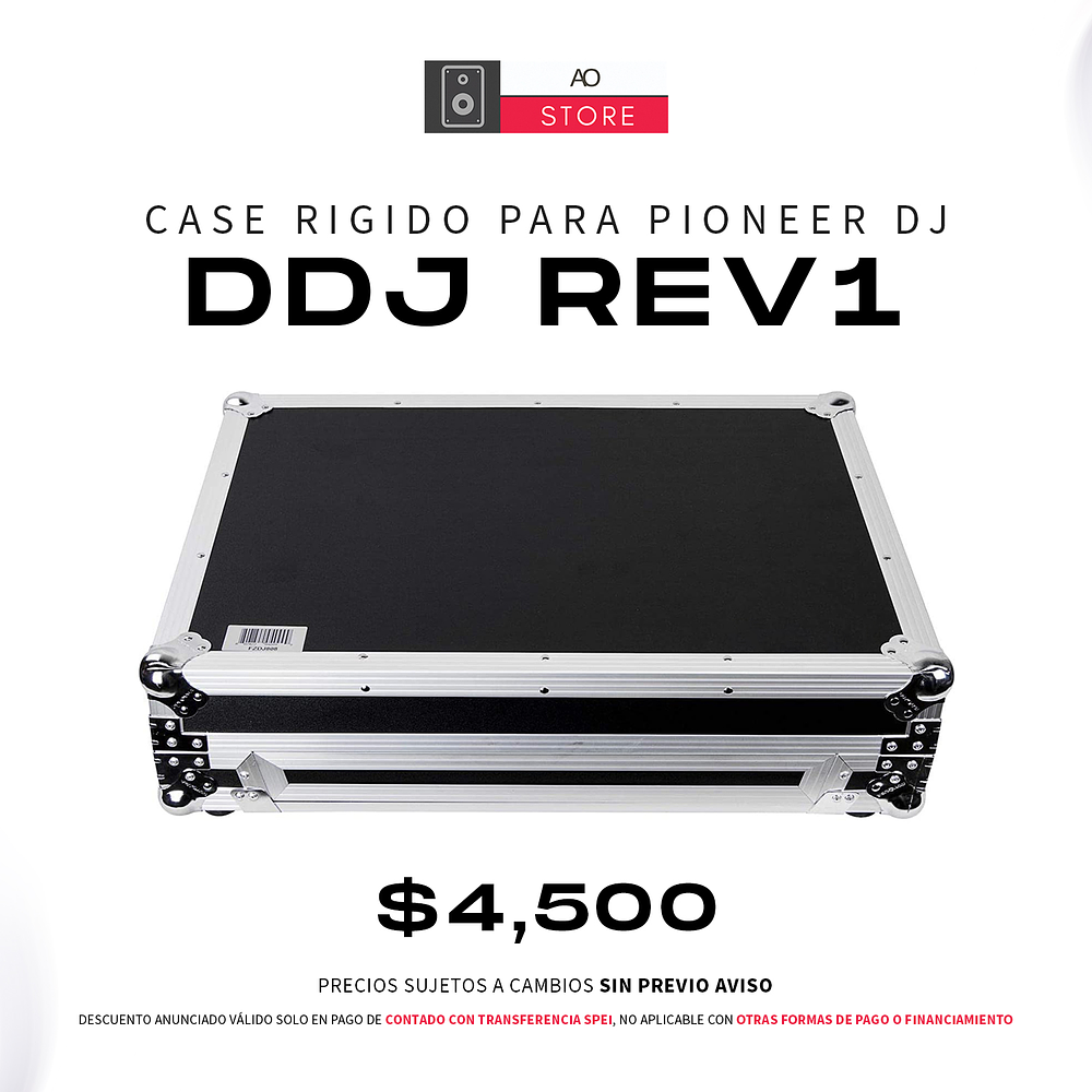 Case para Pioneer DJ DDJ REV1 de Transporte Rígido 1