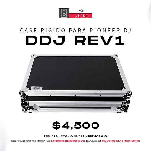 Case para Pioneer DJ DDJ REV1 de Transporte Rígido