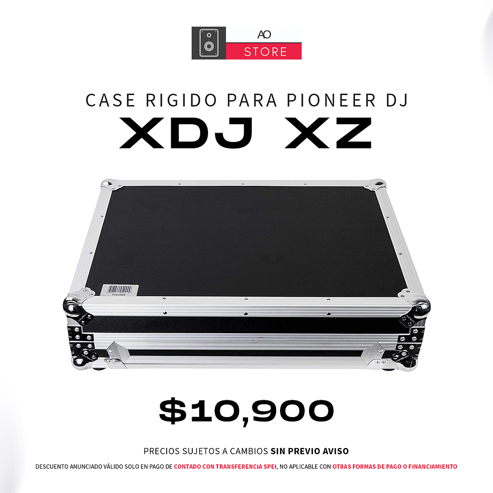 Case para Pioneer DJ XDJ XZ de Transporte Rígido 1