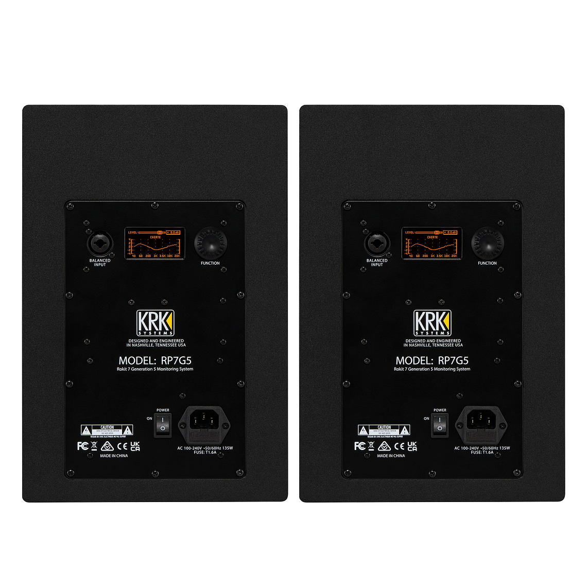 KRK Rokit Rp7 G5 Monitores de Estudio (2 Piezas) 3