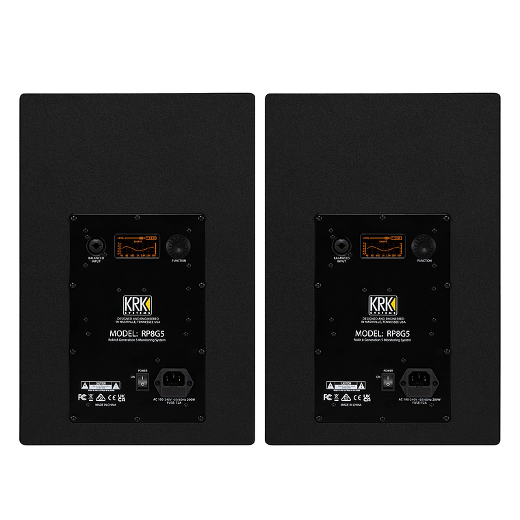 KRK Rokit RP8 G5 Monitores de Estudio (2 Piezas) 3