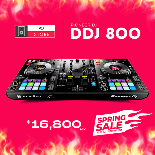 Pioneer DJ DDJ 800 Controlador Para Dj Rekordbox