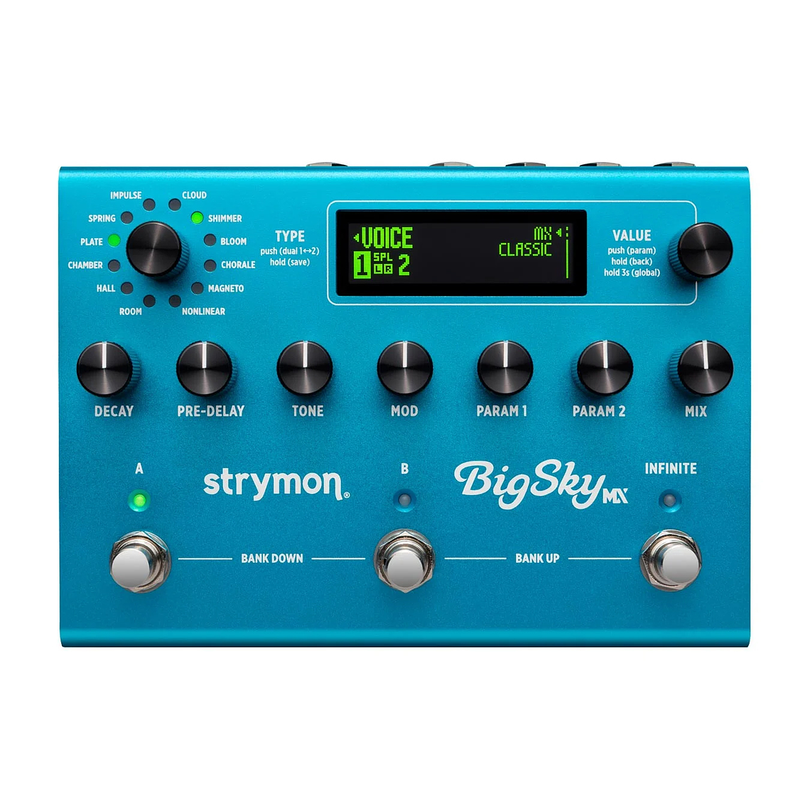 Strymon BigSky MX Pedal Reverb 2