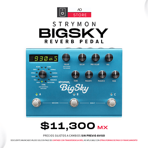 Strymon BigSky Pedal Reverb