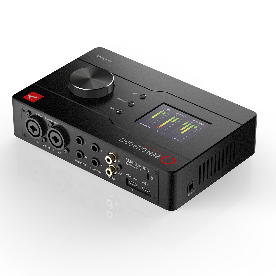 Antelope Audio Zen Quadro Synergy Core USB Dual Interfaz de Audio 3