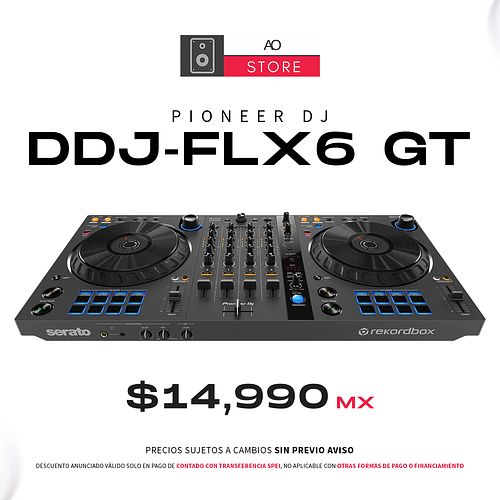 Pioneer DJ DDJ FLX6 GT Controlador