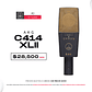 AKG C414 XLII Reference Microfono Condesador Multipatrón - Miniatura 1