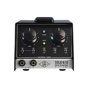 Universal Audio Solo 610 Preamplificador de Tubo y DI Box