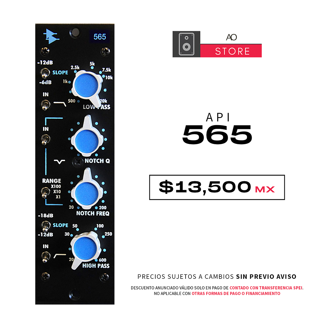 API 565 FILTER Ecualizador 1
