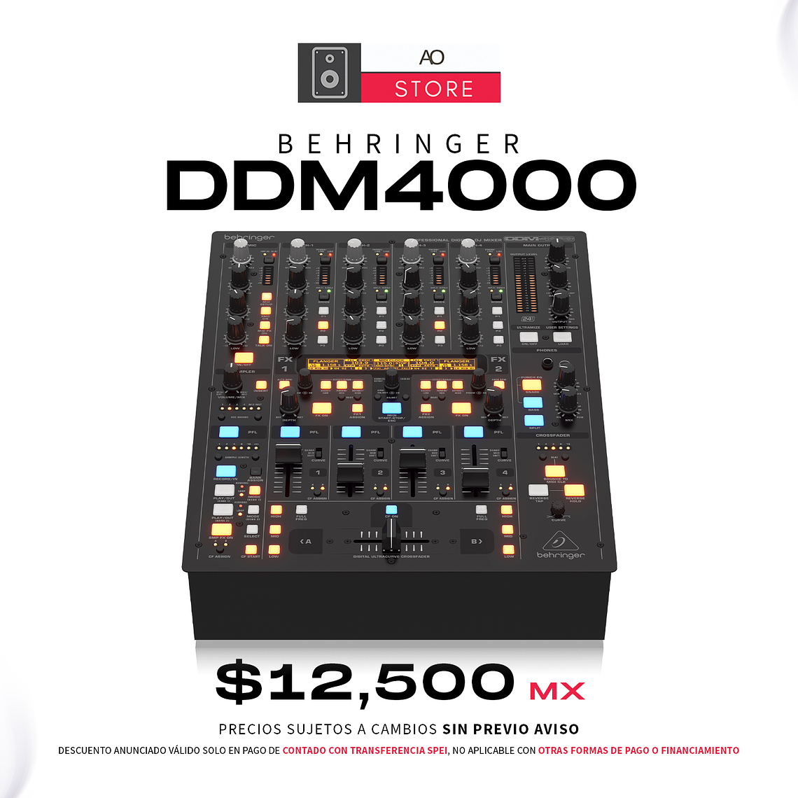 Behringer DDM4000 Mezcladora Para Dj 1