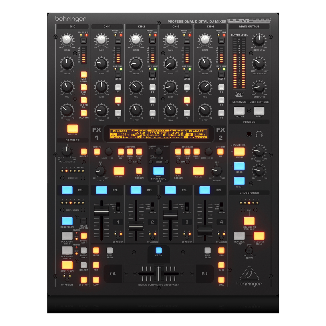 Behringer DDM4000 Mezcladora Para Dj 2