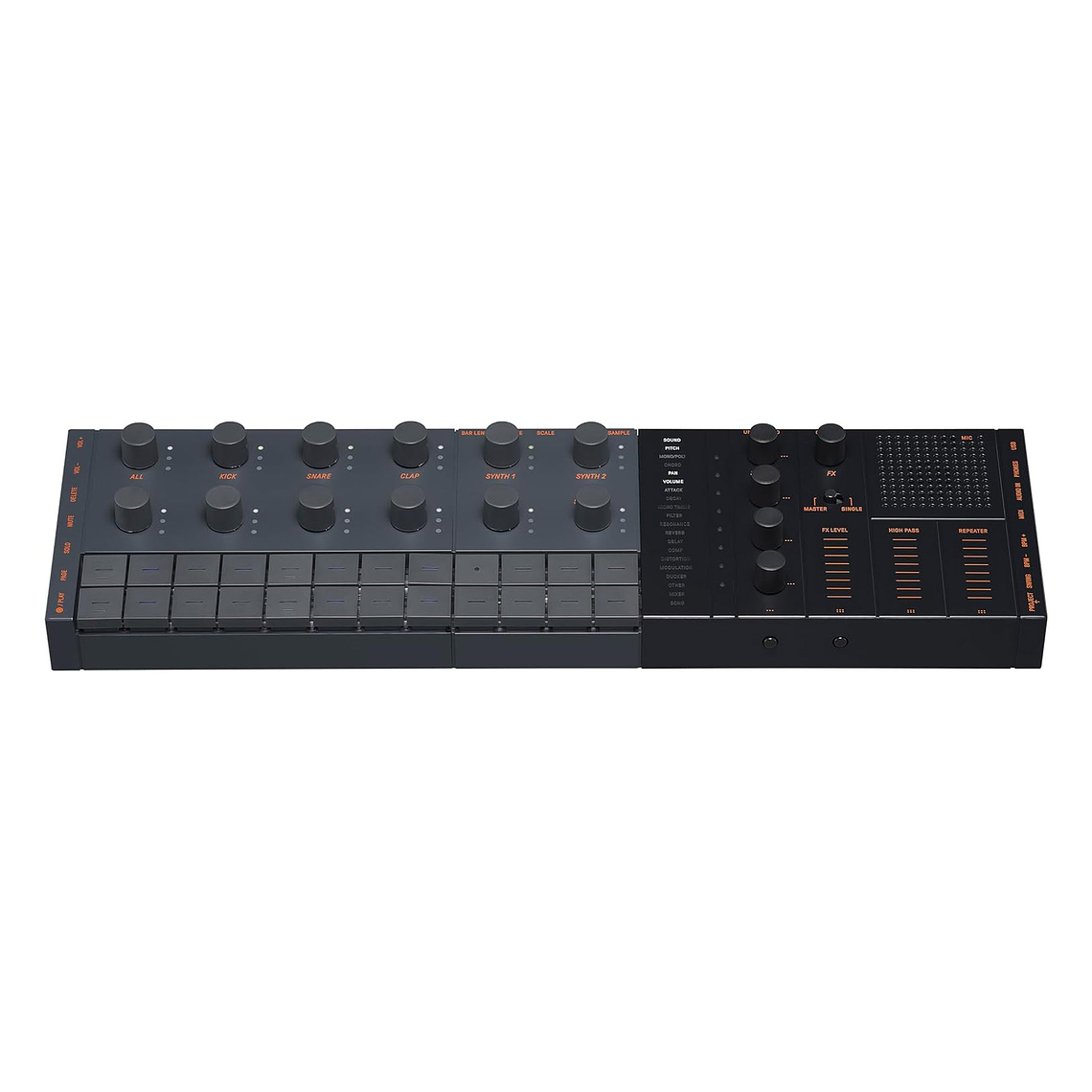 Yamaha Seqtrak Black Estacion De Produccion y Sampling 4