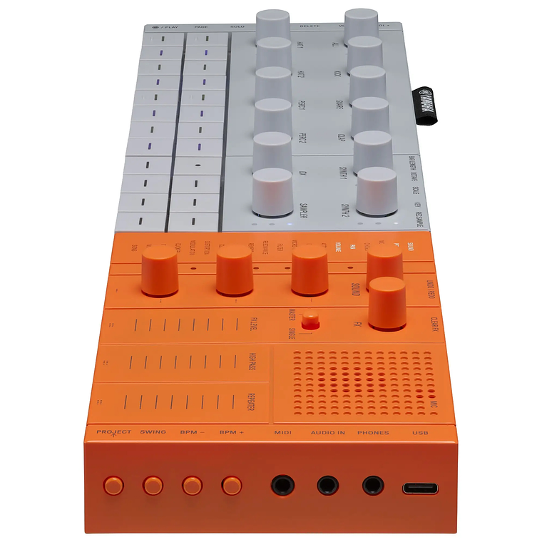 Yamaha Seqtrak Naranja Estacion De Produccion y Sampling 2