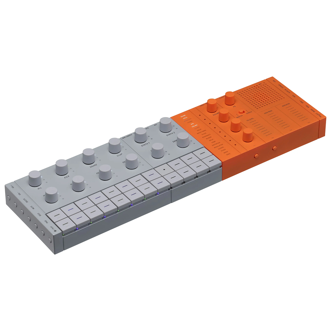 Yamaha Seqtrak Naranja Estacion De Produccion y Sampling 4