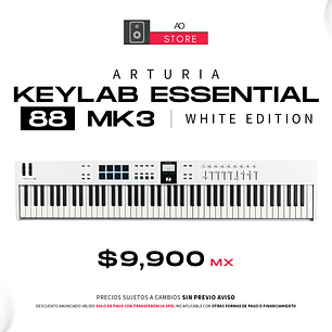 Arturia Keylab Essential 88 MK3 Teclado Midi