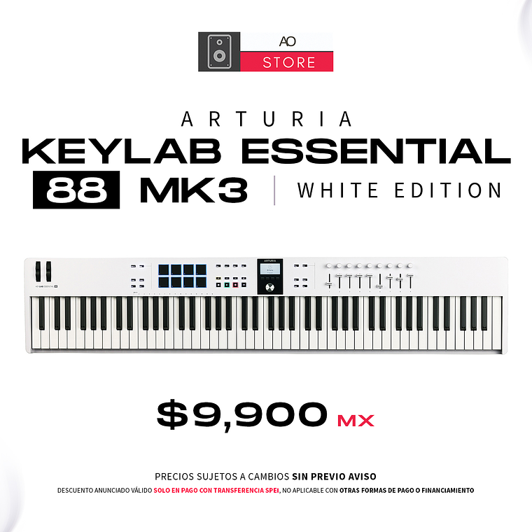 Arturia Keylab Essential 88 MK3 Teclado Midi 1