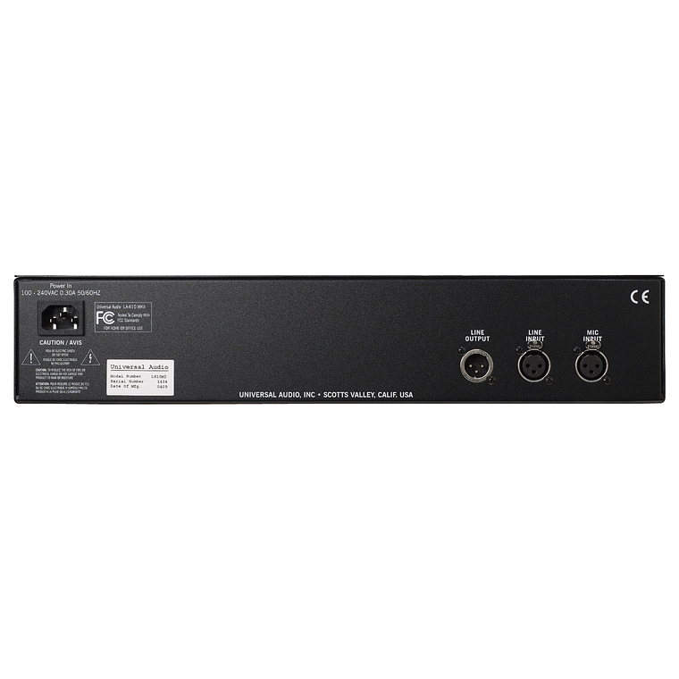 Universal Audio LA 610 MKII Preamplificador y Compresor 4