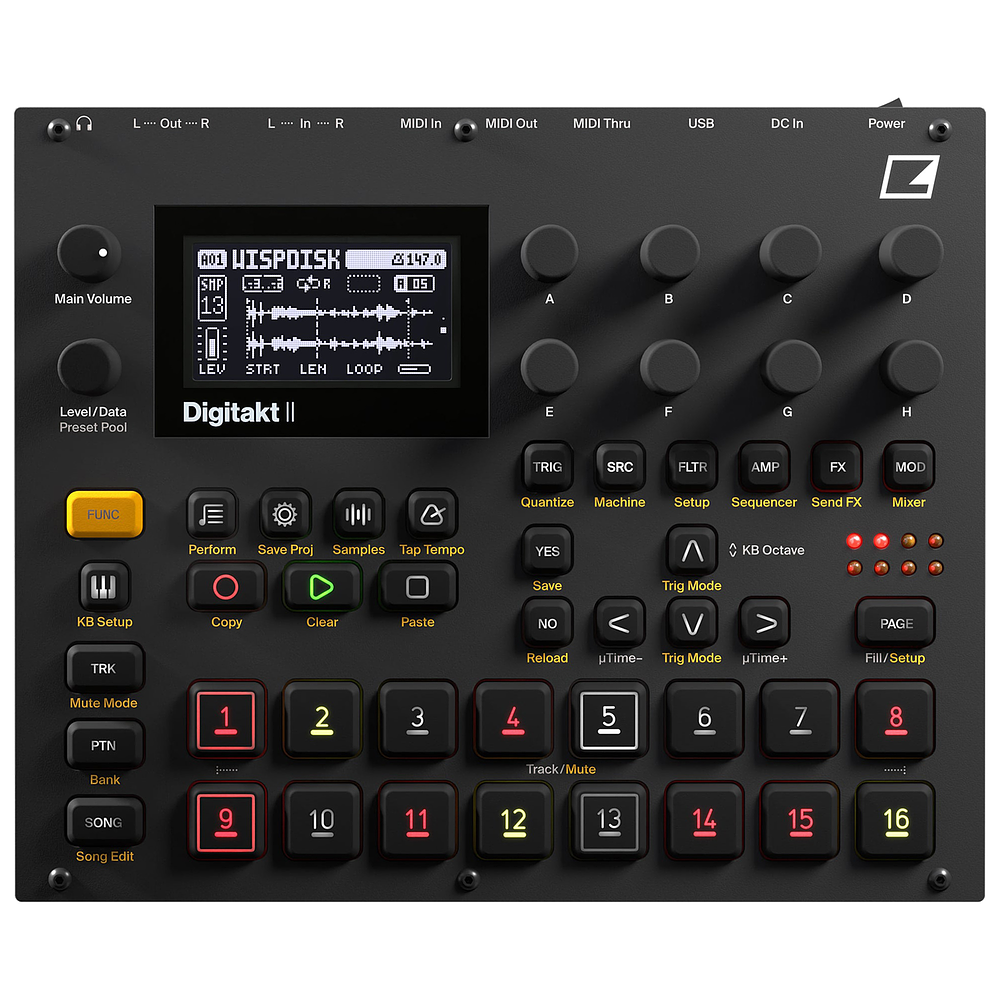 Elektron Digitakt II Caja de Ritmos y Sampleo 2