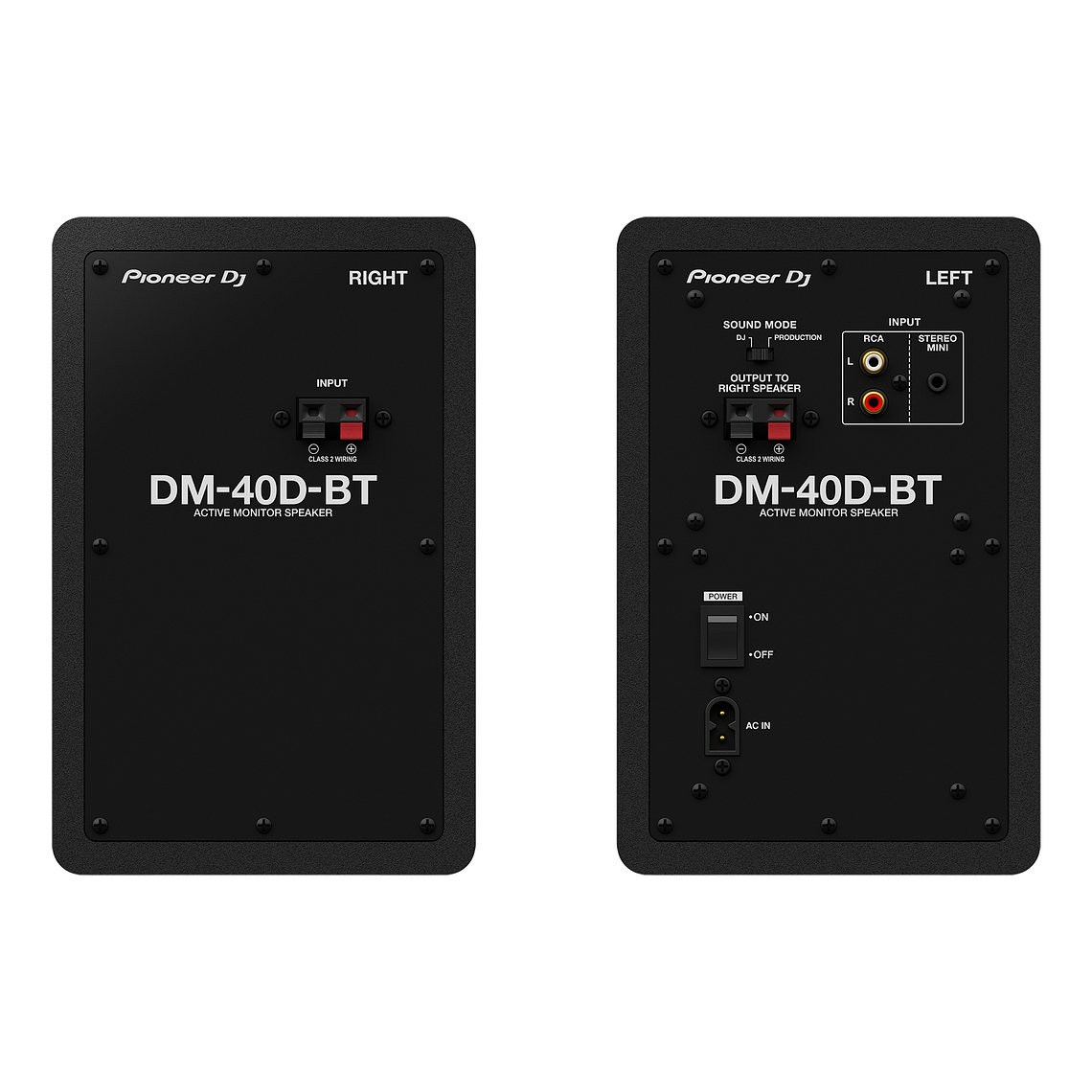 Pioneer DJ DM 40DBT Black Monitores de Estudio (2 Piezas) 4