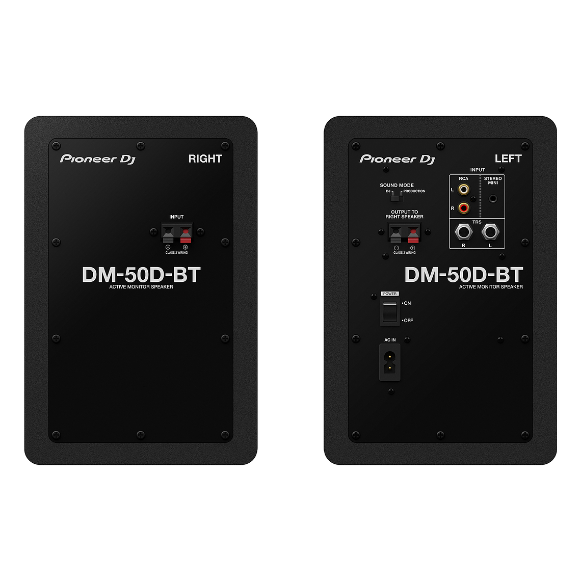 Pioneer DJ DM 50DBT Black Monitores de Estudio (2 Piezas) 4