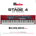 Nord Stage 4 Sintetizador Analógico 88 Teclas 1
