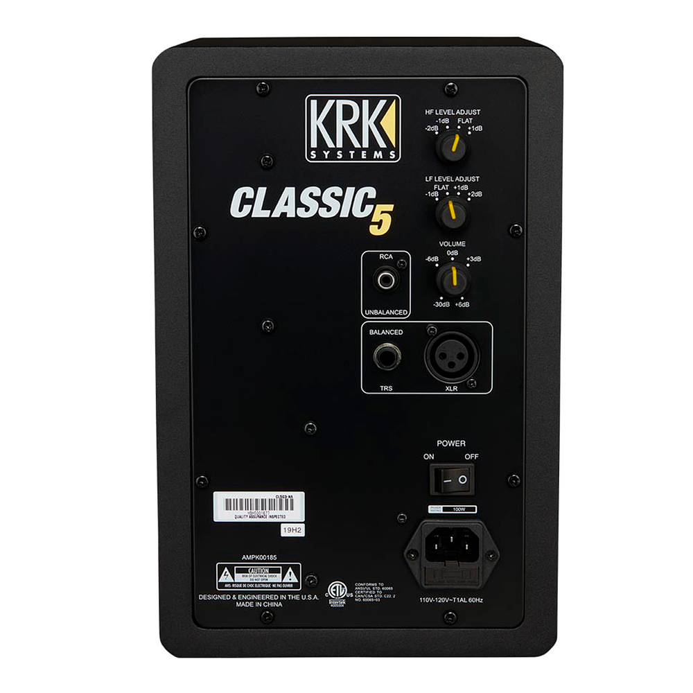 KRK Classic 5 Monitores De Estudio (El Par) 3