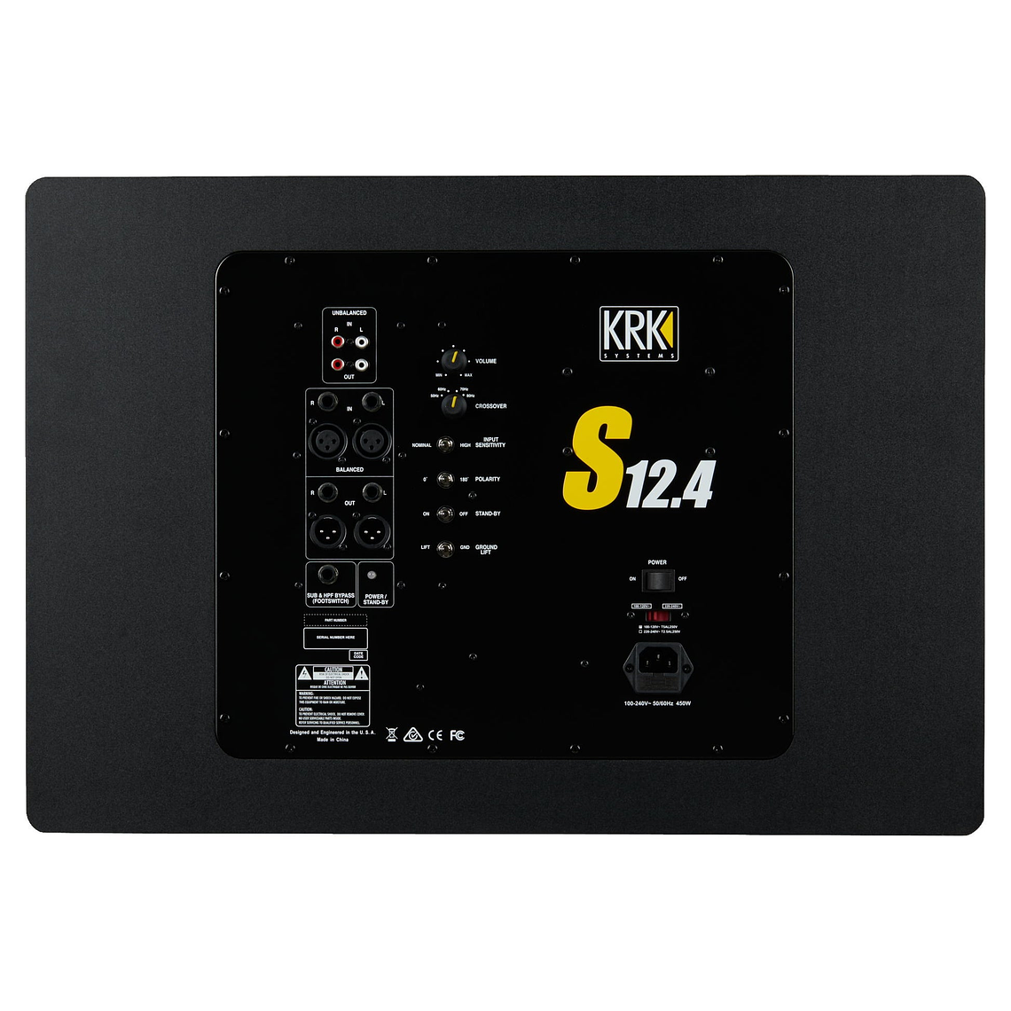 KRK S12.4 Subwoofer de Estudio 4