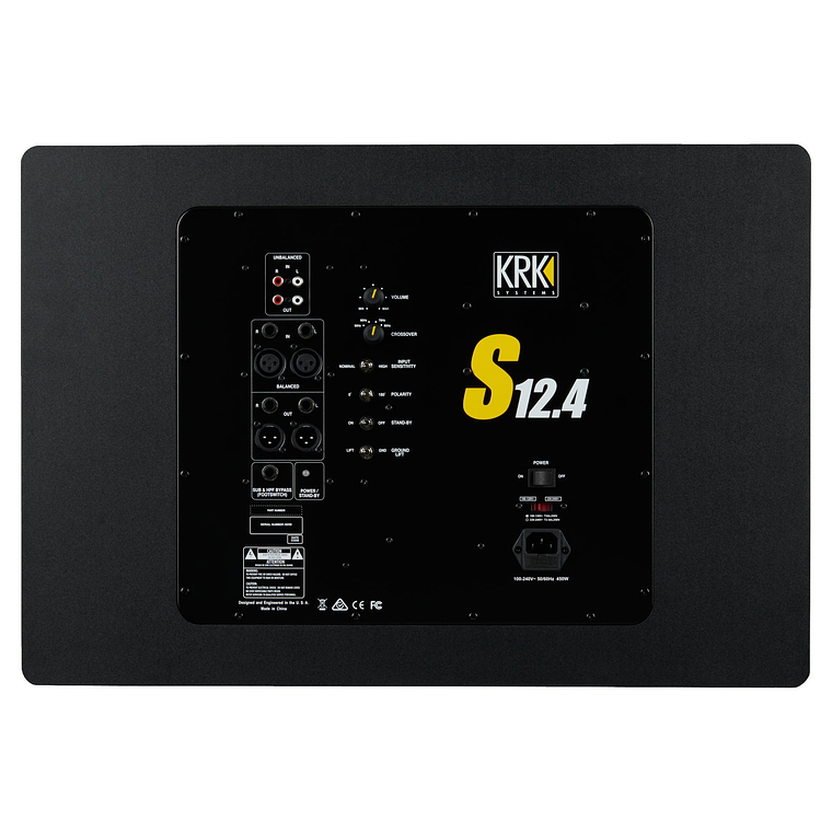 KRK S12.4 Subwoofer de Estudio 4