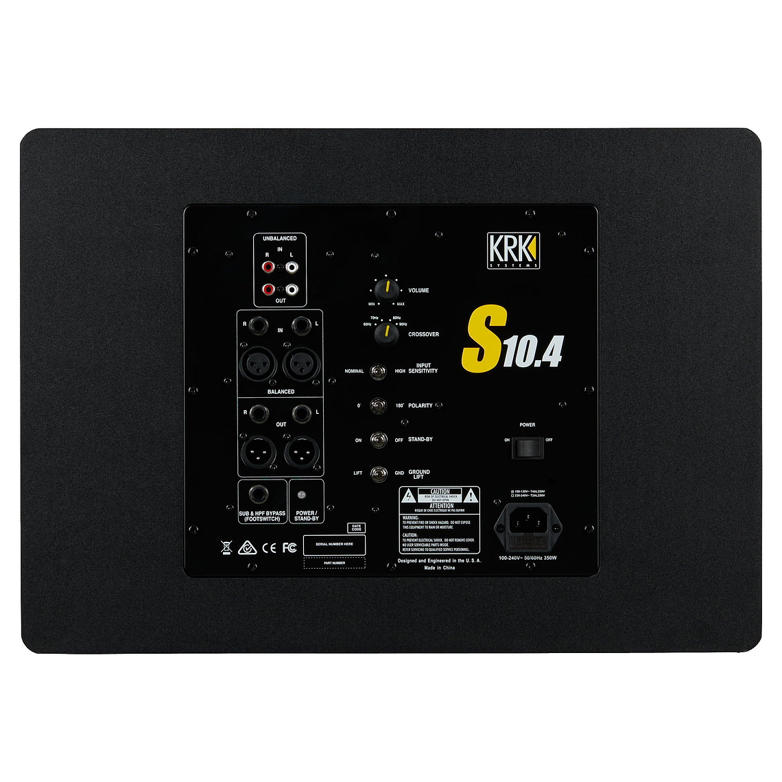 KRK S10.4 Subwoofer de Estudio 4