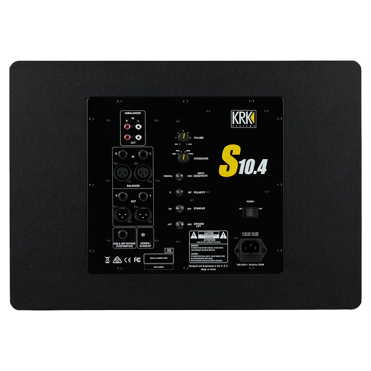 KRK S10.4 Subwoofer de Estudio 4