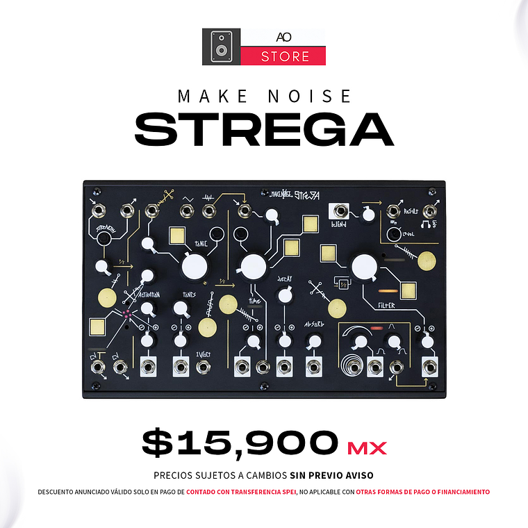 Make Noise Strega Desktop Sintetizador Análogo Semi Modular 1