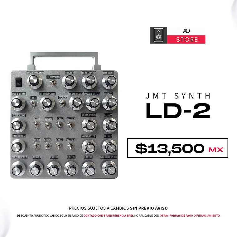 JMT Synth LD-2 Sintetizador de Escritorio 1