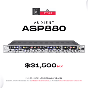 Audient ASP880 Preamplificador De 8 Canales