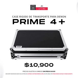 Case para Denon DJ Prime 4+ de Transporte Rígido