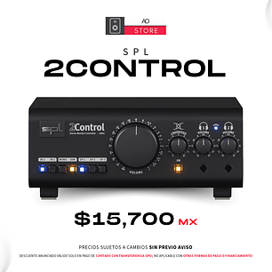 SPL 2Control Control de Monitoreo Estéreo 
