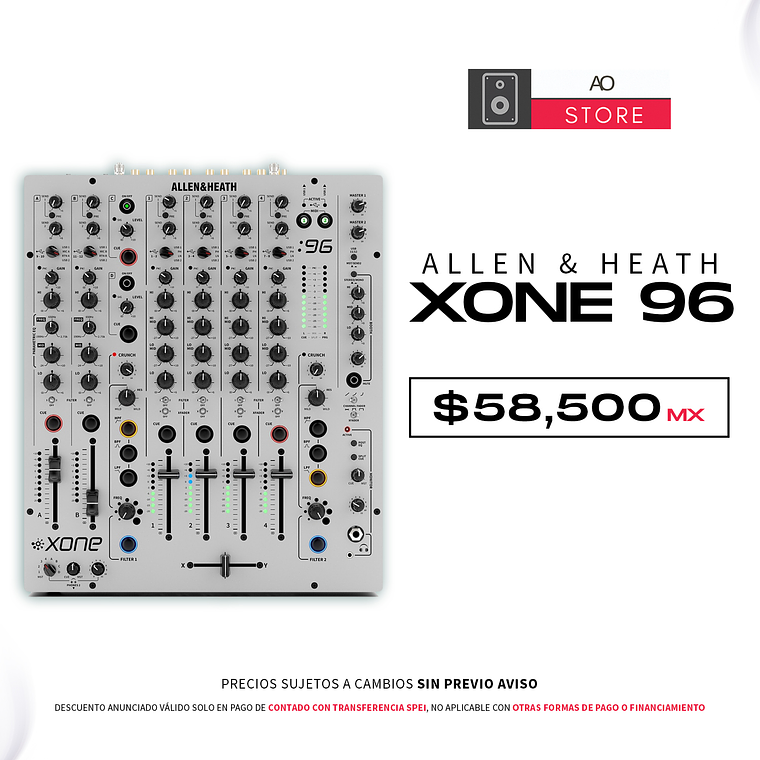 Allen & Heath Xone 96 Mezcladora Para Dj 1
