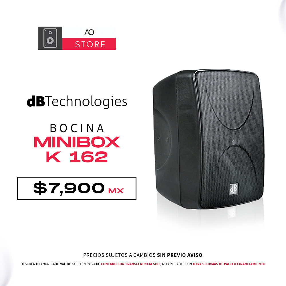 dB Technologies Minibox K 162 Bocina Activa 1